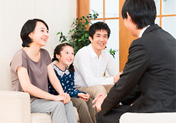 お客様との一生涯に渡るお付き合い